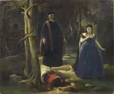 Stefano Ussi, Marin Faliero, oil on canvas