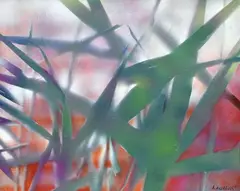 Senza titolo by Marcello Andreozzi, pittura spray on canvas board, offered Oct 2021