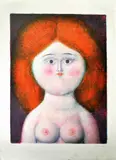 Nudino by Antonio Bueno, lithograph a colori, offered Oct 2021
