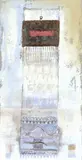 Myriam Cappelletti, Effetto domino, 2008, mixed media on canvas