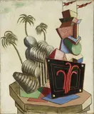 Alberto Savinio, Senza titolo - Composizione architettonica