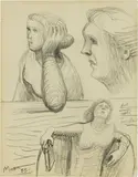 Henry Moore, Girl Seated in Armchair