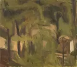 Giorgio Morandi, Paesaggio, 1938, oil on canvas
