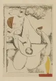 Miracolo by Marino Marini, 1971, etching and acquatinta a colori, offered Jun 2021