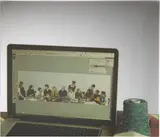 Michelangelo Pistoletto, Prima Scena - Miniatura, 2009, screenprint on acciaio supermirror