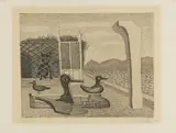 Giuseppe Viviani, Stampe a Torre del Lago Puccini, 1951, etching on rame