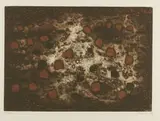 Zoran Mušič, Terre dalmate, 1959, Acquatinta