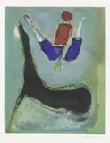 Marino from Shakespeare II by Marino Marini, 1977-78, etching, aquatint and drypoint, ed. 35/75, offered Jun 2021