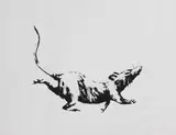 Gdp Rat by Banksy, 2019, screenprint on paper, offered Jun 2021