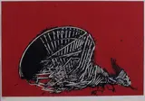 Emilio Scanavino, Senza titolo, lithograph a colori