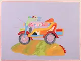 Luca Alinari, Senza titolo, lithograph a colori