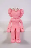 Kaws, Seeing / Watching, 2016, Scultura in vinile verniciato