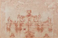 Sinopia XIII by Elio Marchegiani, 1983, Affresco, offered Jun 2021