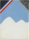 Eduardo Arroyo, St. Bernard 2, 1967, oil on canvas