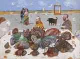 Senza titolo by Antonio Possenti, 1990, oil on panel, offered Jun 2021