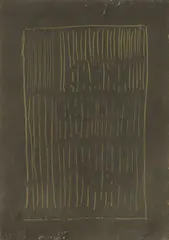 Arturo Vermi, Senza titolo, tempera on paper