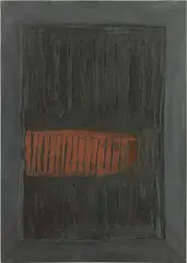 Arturo Vermi, Senza titolo, oil on canvas