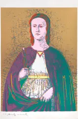 Sant'Apollonia by Andy Warhol, 1984, screenprint on paper Essex Offset Kid, offered Jun 2021