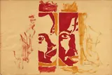 Sergio Lombardo, Senza titolo, 1965, mixed media on paper