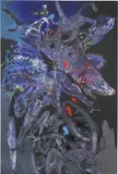 Soly Cissé, Shark, 2013, acrylic on canvas