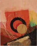 Roberto Crippa, Senza titolo, 1970, collage on panel