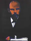 Lenin by Andy Warhol, 1987, Screenprint in colours, on Arches 88 paper, the full sheet, offered Jun 2021