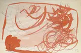 Lucio Fontana, Ambiente spaziale, 1960, penna and inchiostro on paper