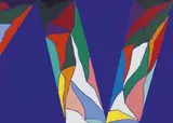 Alfa by Piero Dorazio, 1974, oil on canvas, offered Jun 2021