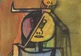 Wifredo Lam, Senza titolo, 1972, oil on canvas