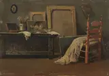 Vincenzo Caprile, Lo studio del pittore