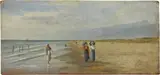 Francesco Gioli, Sulla spiaggia