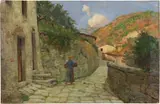 Adolfo Tommasi, Contadina in strada