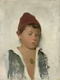 Egisto Ferroni, Il berretto rosso
