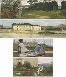 Silvestro Lega, Quattro tavolette dal «Cofanetto Tommasi»