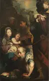 Antonio Zanchi, Adorazione dei Magi, oil on canvas