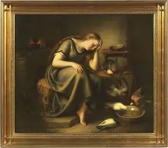 Hugo Oehmichen, Allegoria della Virtù, 1862, oil on canvas