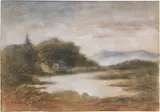 Paesaggio by Carlo Carrà, 1947, pastel on card, offered Dec 2020