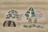 Paysage by Zoran Mušič, 1955, oil on canvas, offered Dec 2020