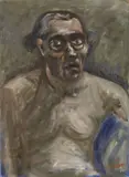 Autoritratto by Ottone Rosai, 1947, oil on canvas, offered Dec 2020