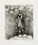 Marc Chagall, La Laitière et le Pot au lait, 1952, etching