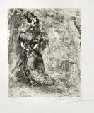Marc Chagall, La Fille, 1952, etching