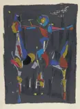 Bunter Reiter I by Marino Marini, 1975, lithograph a colori, offered Dec 2020