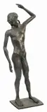 Pericle Fazzini, Figura di giovane, 1965, scultura in bronze