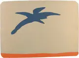 Giulio Turcato, Volante blu, screenprint a colori on paper sabbiata