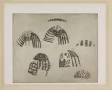 Zoran Mušič, Femmes dalmates, 1953, etching
