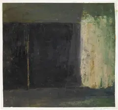 Arturo Vermi, Senza titolo, oil on paper