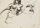 Renato Guttuso, Studi per figura