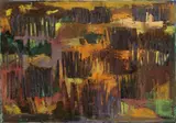 Dino Caponi, Senza titolo, 1958, oil on canvas