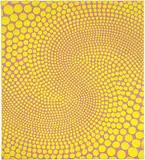 Davide Nido, Onda '70, 2007, resina and acrylic on canvas