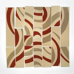 Sara Campesan, Frantumazione, 1982, Acrilico